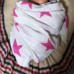 生後4、5か月頃までの寝かしつけには、おくるみ使うと良く寝るよ