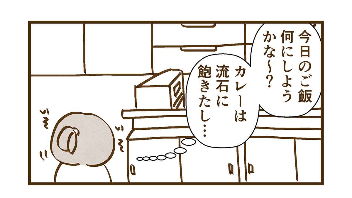 カレーは飽きる