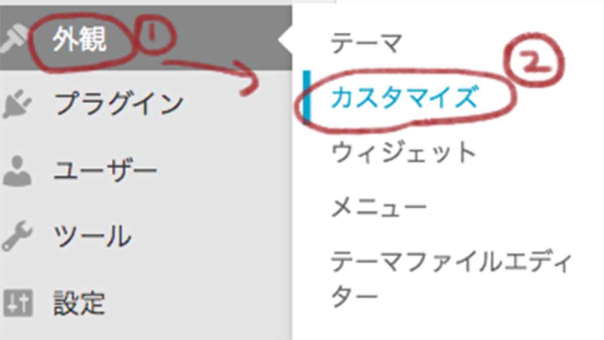 外観カスタマイズ