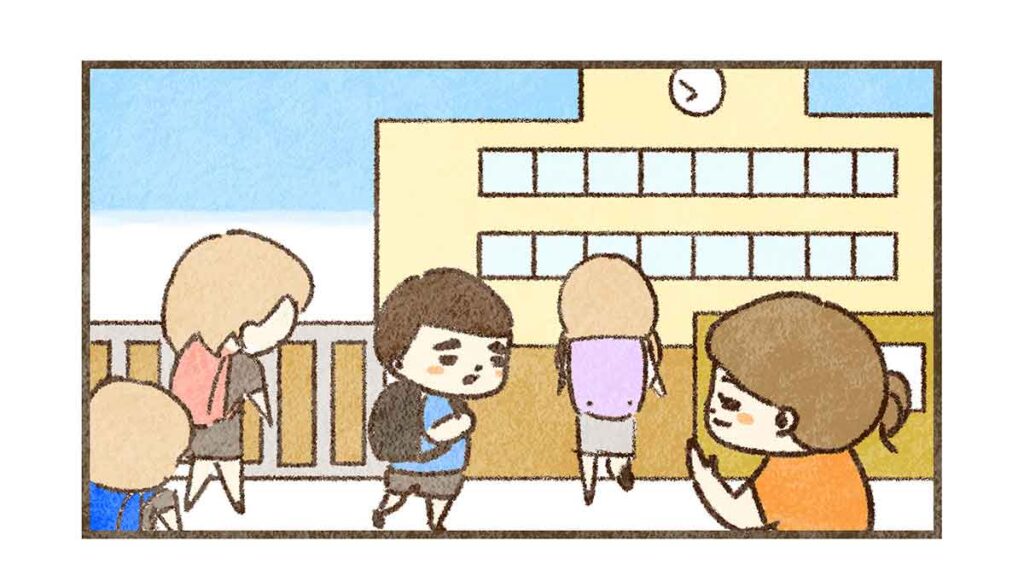 不安そうなすん