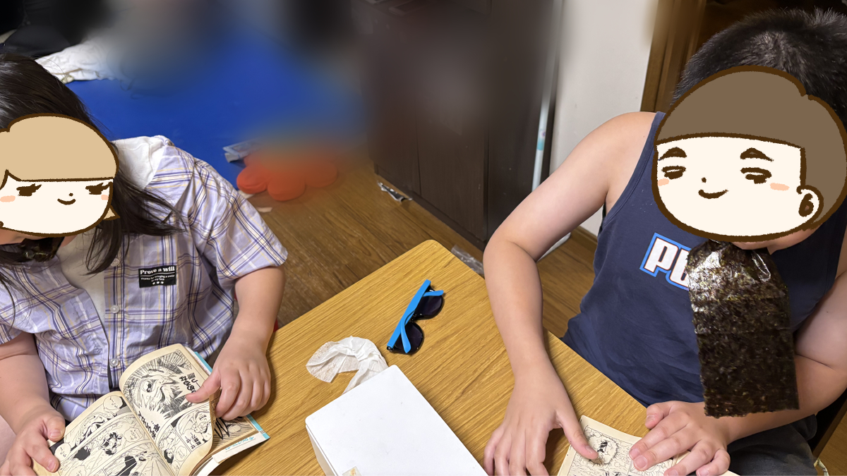 海苔食べるすんとコウ