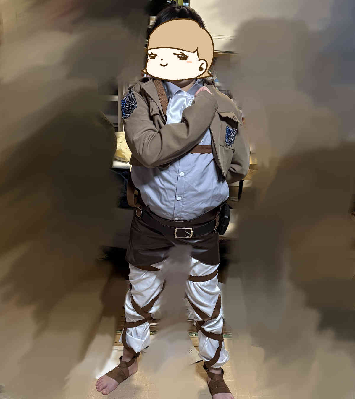 コウ心臓を捧げよポーズ