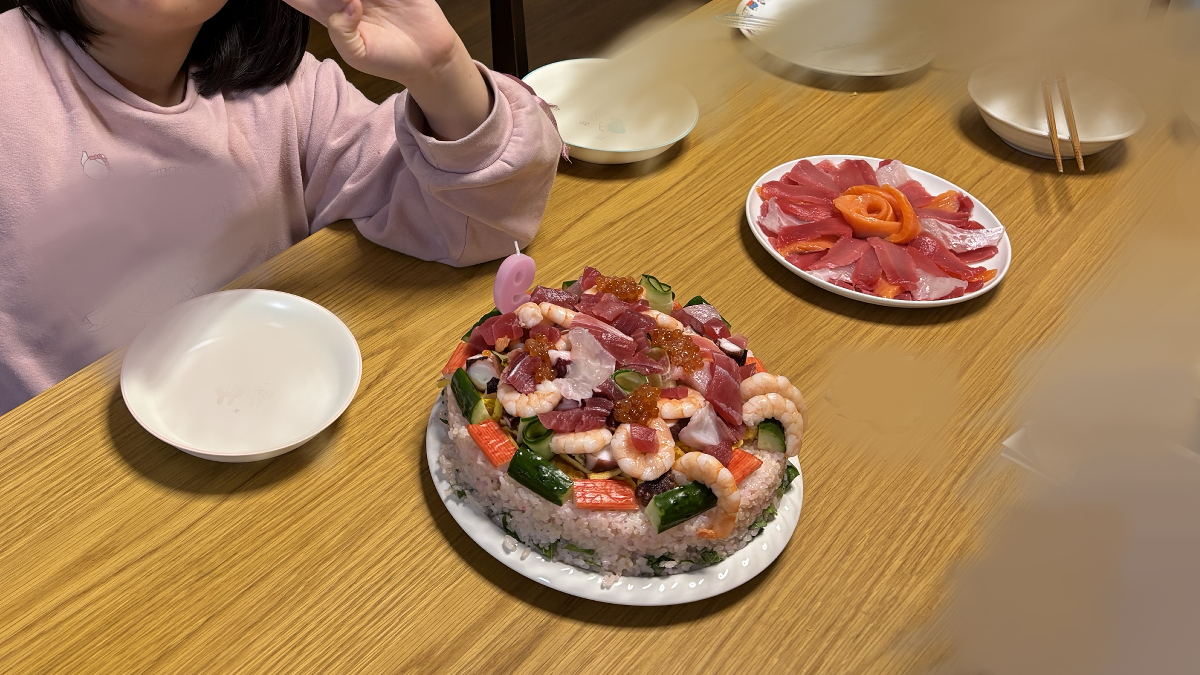 寿司ケーキ